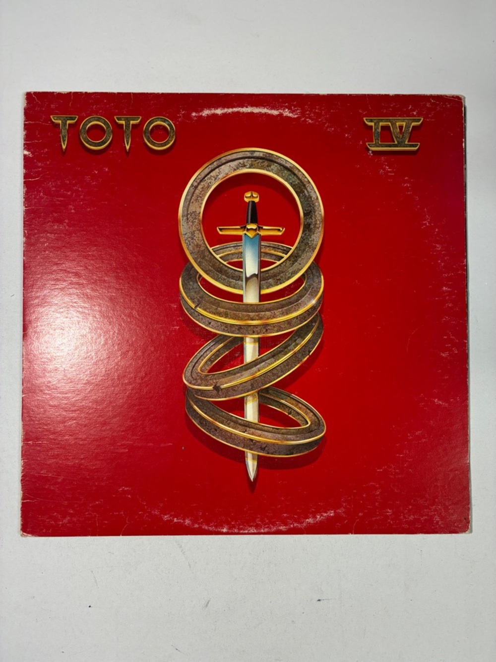 Toto IV Vinyl Record - Red Cover